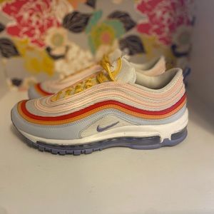 Womens Mike Air Max 97 in “Grey Light Thistle”